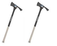 Midwest Rake 41810 Pulaski Firefighting / Garden Axe - Fiberglass Handle (Pack of 2)