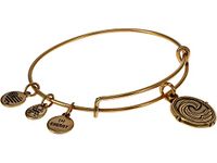 Alex and Ani Wave Bracelet, One Size, Brass