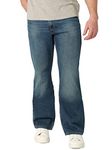 Wrangler Authentics Men's Relaxed Fit Boot Cut Jean, Medium Indigo, 36W x 32L