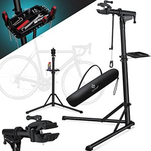 KESSER® Soporte de montaje para bicicletas, Soporte de reparación profesional de aluminio para bicicletas de montaña, Bicicletas eléctricas, Soporte de montaje de alta resistencia