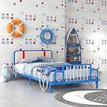 Costzon Twin Bed Frames for Kids, M