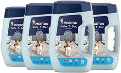 Morton Snow & Ice Melt, Safe for Pets, 8-lb Jug (Pack of 4)