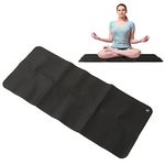 Grounding Mat with Large Buttons, Earthing Mat, Relieve Pain and Anxiety, Improve Sleep, Reduce Stress and Static Electricity, PU Leather Earthing Sheets, 30 X 68cm Grounding Mat