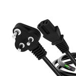 7SEVEN® Computer Power Cable 3m Suitable for PC Monitor CPU Printer Home Appliance Gadgets and Many More - Make Sure Cord Match Your Requirement Before Buy and Refer Catalogue Image