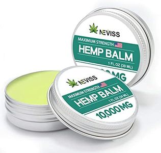 NEVISS (2 Pack) Organic Hémp Balm 10000 MG - 2 Fl Oz