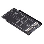 NFHK 2.5inch SATA 22Pin to 2010 2011 2012 Mac Air Pro Retina SSD 12+6Pin 17+7Pin A1425 A1398 MC975 MC976 Case Enclosure