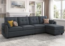 HONBAY Convertible Sectional Sofa L