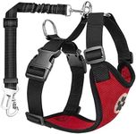 SlowTon Dog Car Harness with Seat B