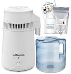 6 Litre Deluxe Water Distiller by Make Water Pure, 3 Years Filters Free!, 2 Year Warranty, 2023 Machine!, Huge Capacity!