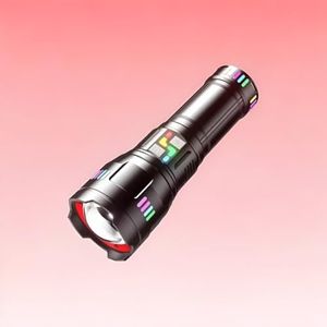 HP SOUND PLUS COBA Rechargeable Tactical Flashlight 900 Lumen with Battery,Most Powerful Water Resistant Camping,Super Bright Portable Outdoor Torch Light Zoomable with Power Display,led