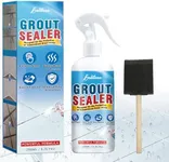 Grout Sealer, Waterproof Grout Sealant Spray, Long Lasting Clear Sealers for Shower Tile, Floors, Protect Marble, Ceramic & Granite Surface Grouts Cleaner