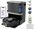 Shark Robot Vacuum & Mop Combo, PowerDetect NeverTouch Pro, Self-Emptying, Self-Refill with Self-Clean Pad Wash & Dry, 60-Day Debris Capacity, 30-Day Refill Tank, 5 Technologies, Black, AV2800ZEBK