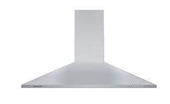 Cookology CH900SS/A 90cm Chimney Cooker Hood Extractor Fan, Energy A Rated, 3 Speed 450m3/hour, LED Lights, Wall Mount Range Hood - in Stainless Steel