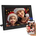 Digital Photo Frame WiFi 10.1 Inch HD IPS Touchscreen Digital Picture Frame with 32GB Memory, Easy Share Photos/Videos, for Mothers day and Christmas