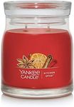 Yankee Candle Kitchen Spice Scented, Signature 13oz Medium Jar 2-Wick Candle, Over 35 Hours of Burn Time