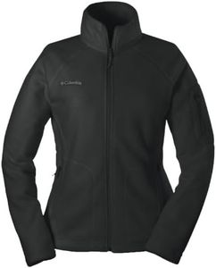 Columbia Sawyer Rapids Women's Fleece Jacket Coat (3X Plus Size, Black)