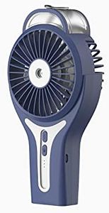 Sunneday Misting Fan | Handheld Fan with Water Mist | Rechargeable Cooling Spray Fan | Blue