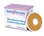 Safe n' Simple Conforming Adhesive Seals, 2 Inch, 10 Count