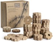 Navaris 45 Pack Cedar Rings for Han