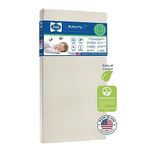 Sealy Baby Butterfly Breathable Waterproof Foam Crib & Toddler Mattress, GREENGUARD GOLD Certified, Made in USA, 52"x28"