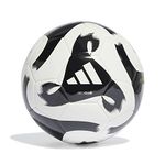 adidas Unisex-Adult Tiro Club Soccer Ball, White/Black, 3