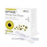 Optase Allergy Eye Drops – A Unique Formulation for Hayfever and Allergic Symptoms Such as Red, Itchy & Watery Eyes – 20 Single 0.5ml Doses