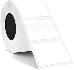 SUPVAN T50M Label Maker Tape Adapted Label Print Paper Refill White Size 1.18'' x 0.78'' 280pcs Thermal Laminated Waterproof Self-Adhesive Multipurpose Labeling Tape Replacement