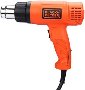 BLACK+DECKER KX1800 1800-Watt Dual Temperature Heat Gun (Orange and Black)