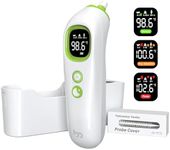 Ear Thermometer with Heated Probe -
