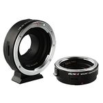 VILTROX EF-M1 Lens Mount Adapter with Aperture Adjustment for EF EF-S Lens to M4/3 Cameras Panasonic GH5 GH4 GX7 GF7 GM5 Olympus OM-D E-M5 E-M10