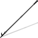 Harrms Fire Pit Poker for Wood Burners, 78cm Long Pire Pit Poker Stick Black Steel, Fireplace Tools Campfire Poker Heavy Duty for Log Burners, Fireplace, Camping, Wood Stove