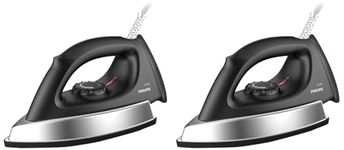 Philips GC181 Heavy Weight 1000-Watt Dry Iron, Pack of 2