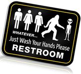 Funny Bathroom Sign for Restroom by