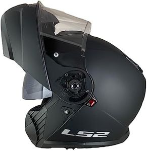 LS2 HELMTS Casque Abattant Strobe 2 Taille XL (61/62) Noir Mat Homologation 22.06