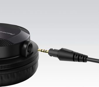 Pioneer DJ HDJ-CUE1 On-Ear Headphones – Lightweight DJ Monitoring