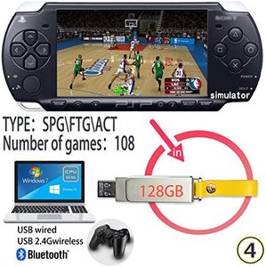 Retro Arcade Game Console 128G USB Memory Stick built-in 139 HD Classic PSP Games