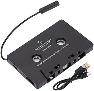 Bluetooth 5.0 Car Cassette Adapter, Universal Cassette Tape Player, Stereo Tape Connector for Phone/Tablet/MP3 Player