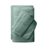 Cariloha Classic Bamboo Sheets 4 Piece Bed Sheet Set - Softest Bed Sheets and Pillowcases - 100% Viscose from Bamboo (Twin, Tahitian Breeze)