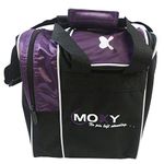 Moxy Strike Single Tote Bowling Bag- Purple/Black