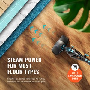 PurSteam 10-in-1 Steam Mop – Multi-Purpose Floor Cleaner