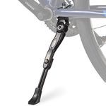 Lumintrail Adjustable Height Bike Kickstand for Adult Bikes – Bicycle Kick Stands Fits Most 24, 26, 27.5, 29 inch or 700c - Great for Mountain Bike