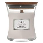 WoodWick Scented Candle with Crackling Wick | Warm Wool Mini Hourglass Candle | Up to 20 Hours Burn Time | Perfect Gifts for Women