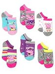 Peppa Pig Girls Toddler 6 Pack Sock