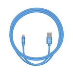 Juice Apple iPhone 11/Pro iPhone X/Xr iPhone 8/7/6 SE iPad Lightning Charge & Sync Cable, 1M, Aqua