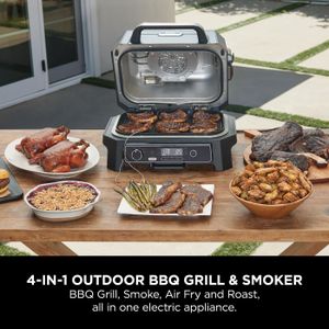 Ninja Woodfire Pro XL Grill & Smoker – Outdoor Electric BBQ