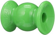 Neater Pet Brands Rolly Cannoli Treat Toy - Mess Proof Dog Treater Toy - Perfect for Peanut Butter and Hard Treats (Large Classic, Green)