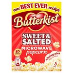 Butterkist Sweet Salt Microwave Popcorn 3X70g