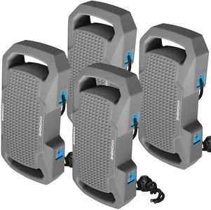 VIVOHOME 16.5 Inch EVA Boat Fenders 4 Pack for Docking Boat Bumpers