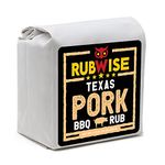 RubWise Texas Style BBQ Pork Rub (1lb) | Meat BBQ Rubs and Spices for Smoking and Grilling | Dry Rubs | Pork Rib Rub Seasoning | Great on Pork Shoulder, Spare Ribs, Tenderloin, Chops, Pork Butt (No