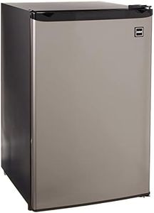 RCA Fridge, 4.5 Cubic Feet, Stainless Steel